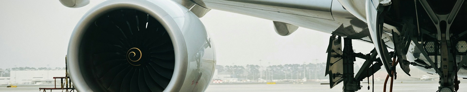 Aircraft in hangar